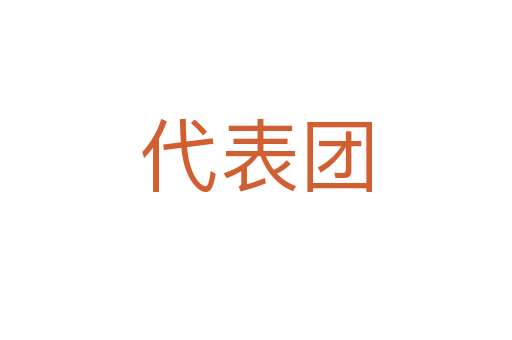 代表团